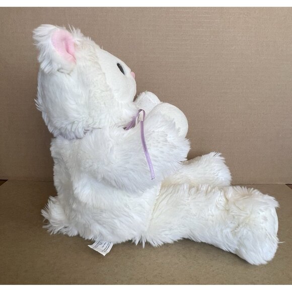 Vintage Plush Prayer Partner White Bear Hope Stuffed Animal Zondervan - Picture 5 of 10